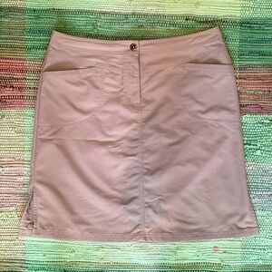 MEC outdoor lifestyle skirt, gray, size 12